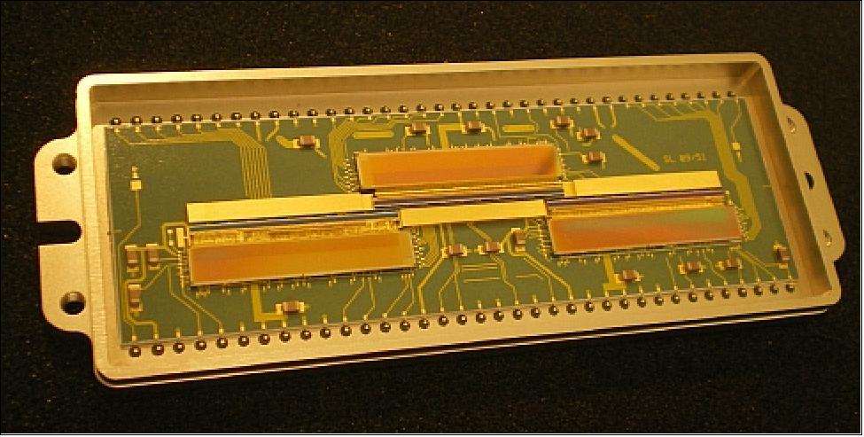 Figure 74: Photo of the fully assembled FPA in its package (image credit: OIP, Xenics)