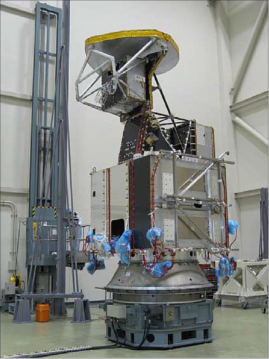 Figure 4: Photo of the GCOM-W1 spacecraft (image credit: JAXA)