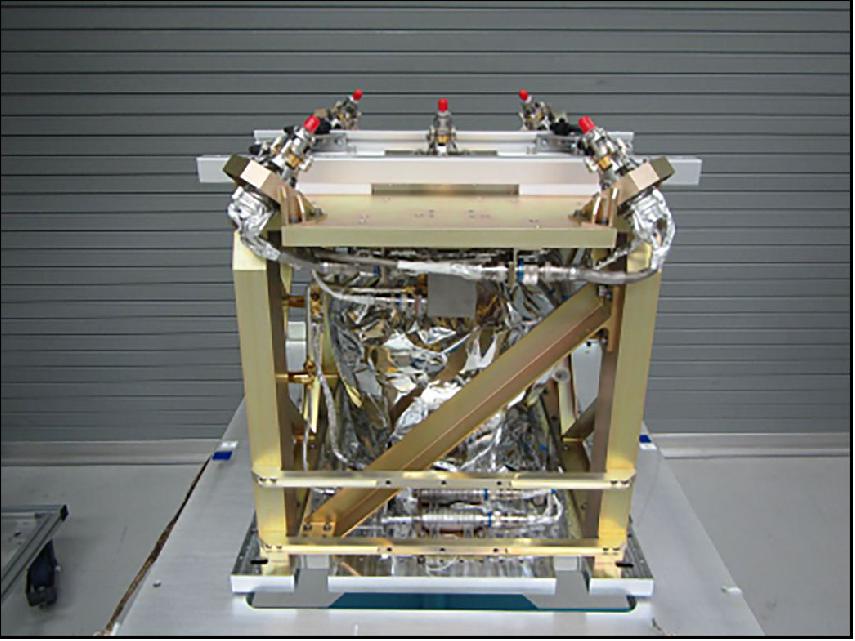 Figure 4: Photo of the GPIM propulsion system as delivered to BATC for integration into the GPIM spacecraft (image credit: BATC)