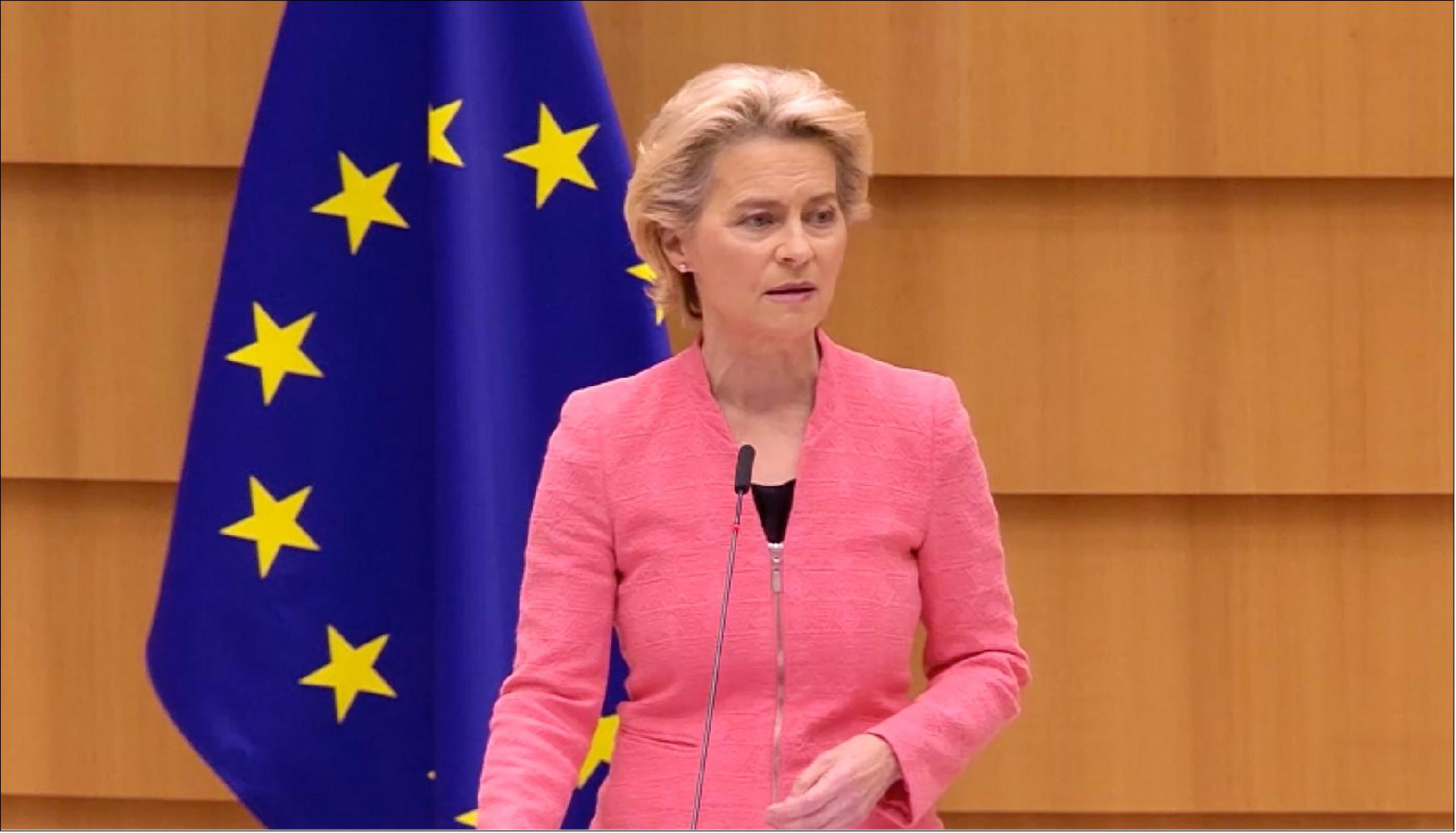 Figure 1: Ursula von der Leyen is the President of the European Commission and in her 2020 State of the Union address, she set a new target of a 55% cut in greenhouse gas emissions by 2030 compared to 1990 levels. The previous target had been a 40% reduction (image credit: European Union)