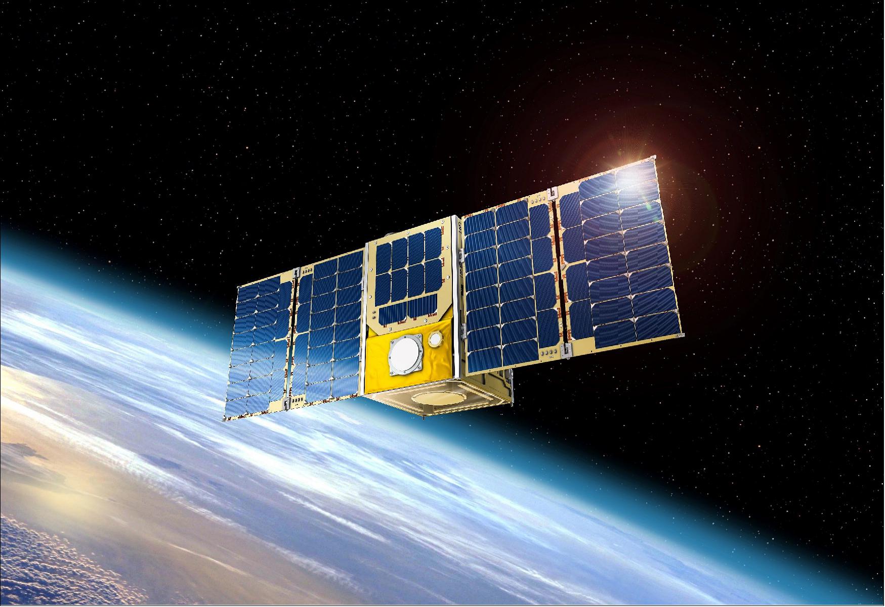 Figure 3: ANGELS, France's first industrial nanosatellite, extends the scope of space IoT (image credit: CLS)