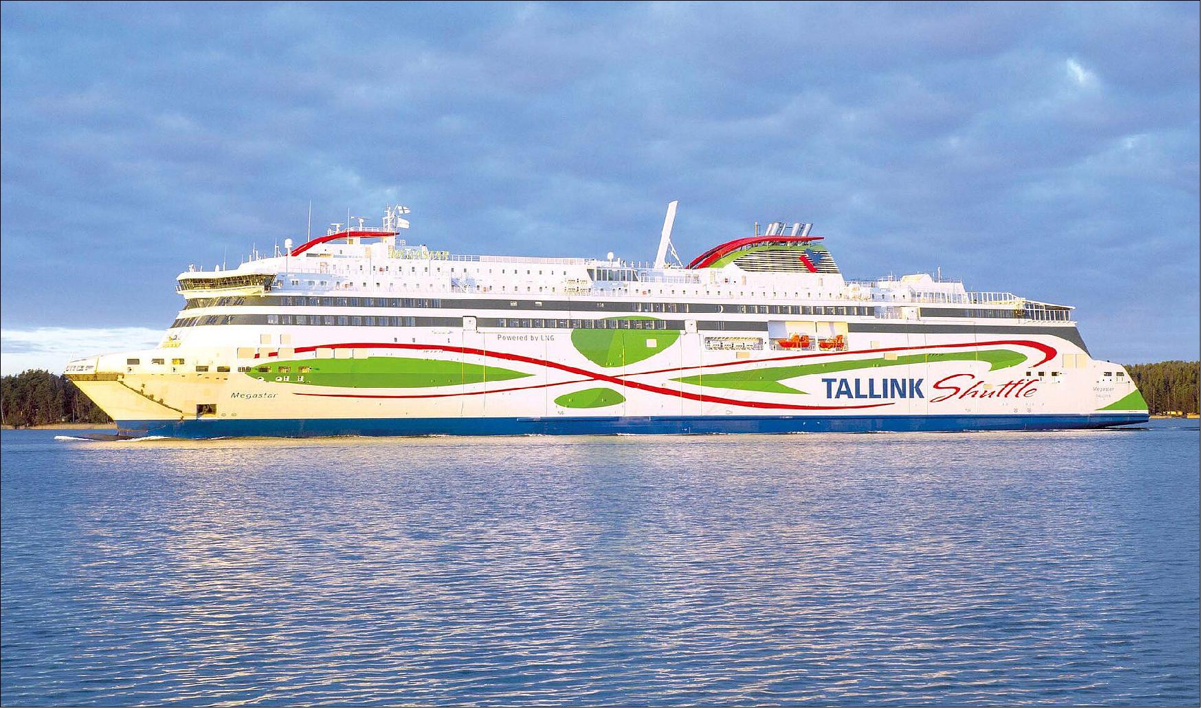 Figure 1: Photo of the Tallink Megastar ferry (photo: AS Tallink Grupp)