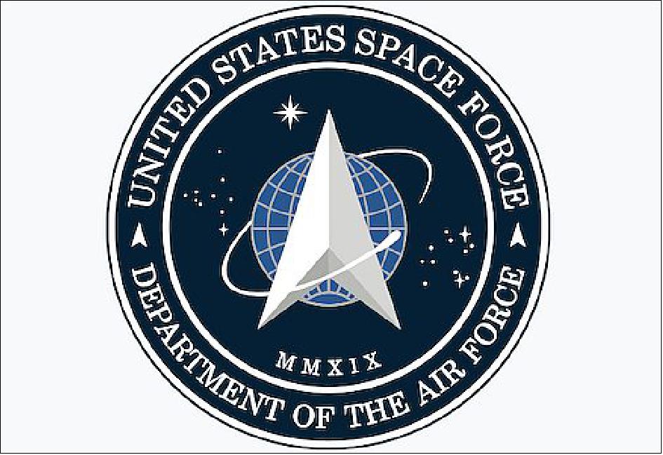 Figure 7: United States Space Force, a new branch of the Armed Forces, established on December 20, 2019 (image credit: USSF)