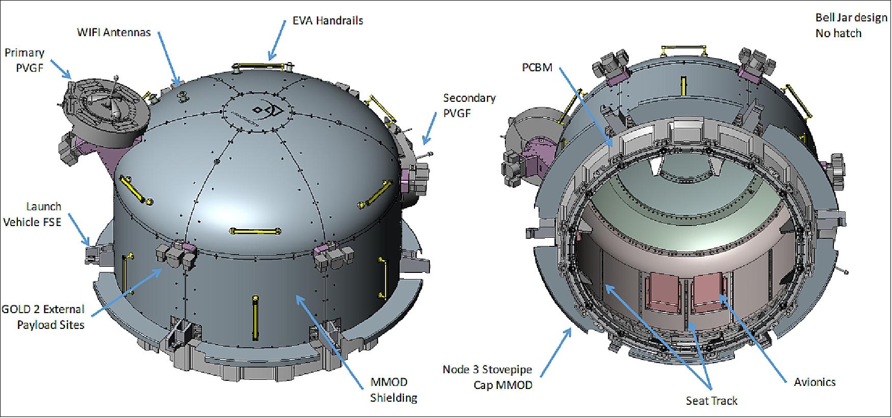 Figure 12: Airlock technical overview (image credit: NanoRacks) 15)