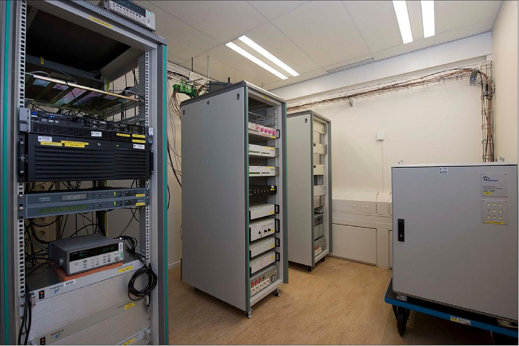 Figure 3: Atomic clocks at ESTEC's Navigation Laboratory (image credit: ESA - Anneke Le Floc'h)