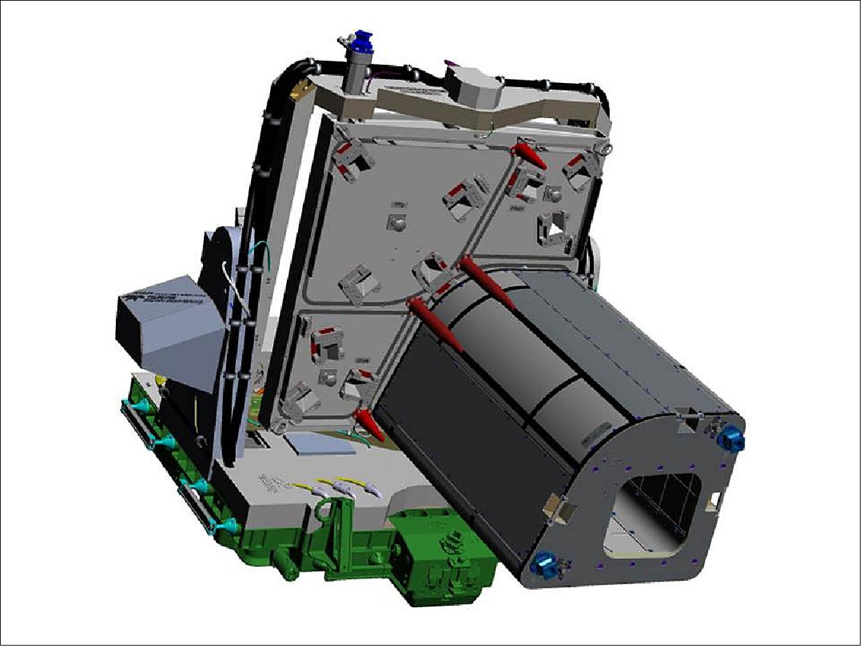 Figure 3: DESIS is the first instrument to be hosted aboard the MUSES platform (image credit: TBE) 12)