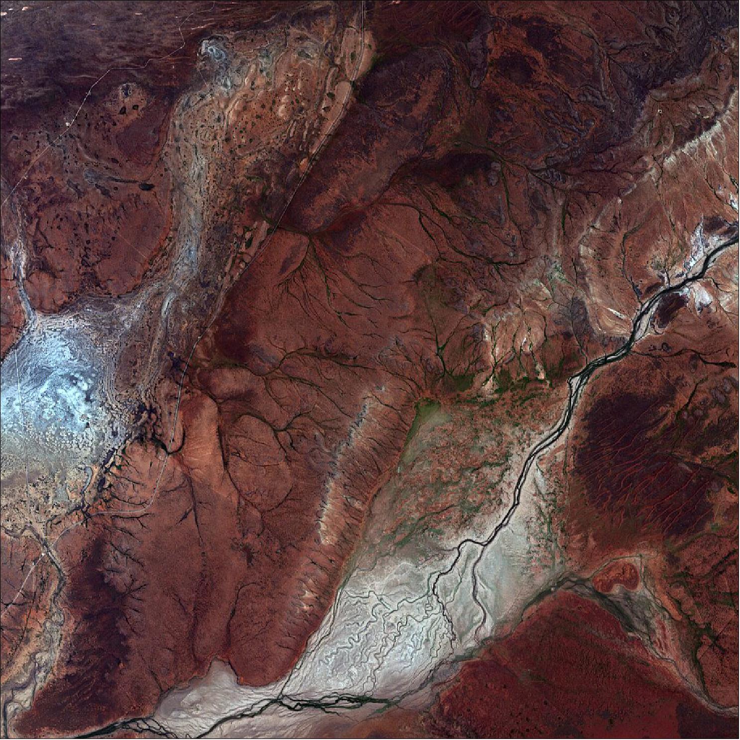 Figure 18: DESIS image of Northwestern Australia observed on 29 November 2019 (image credit: DLR)