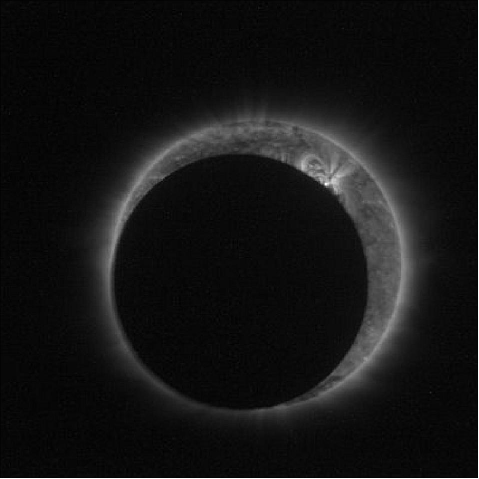 Figure 40: Solar annular eclipse seen by the SWAP instrument of PROBA-2 (image credit: ESA, ROB)