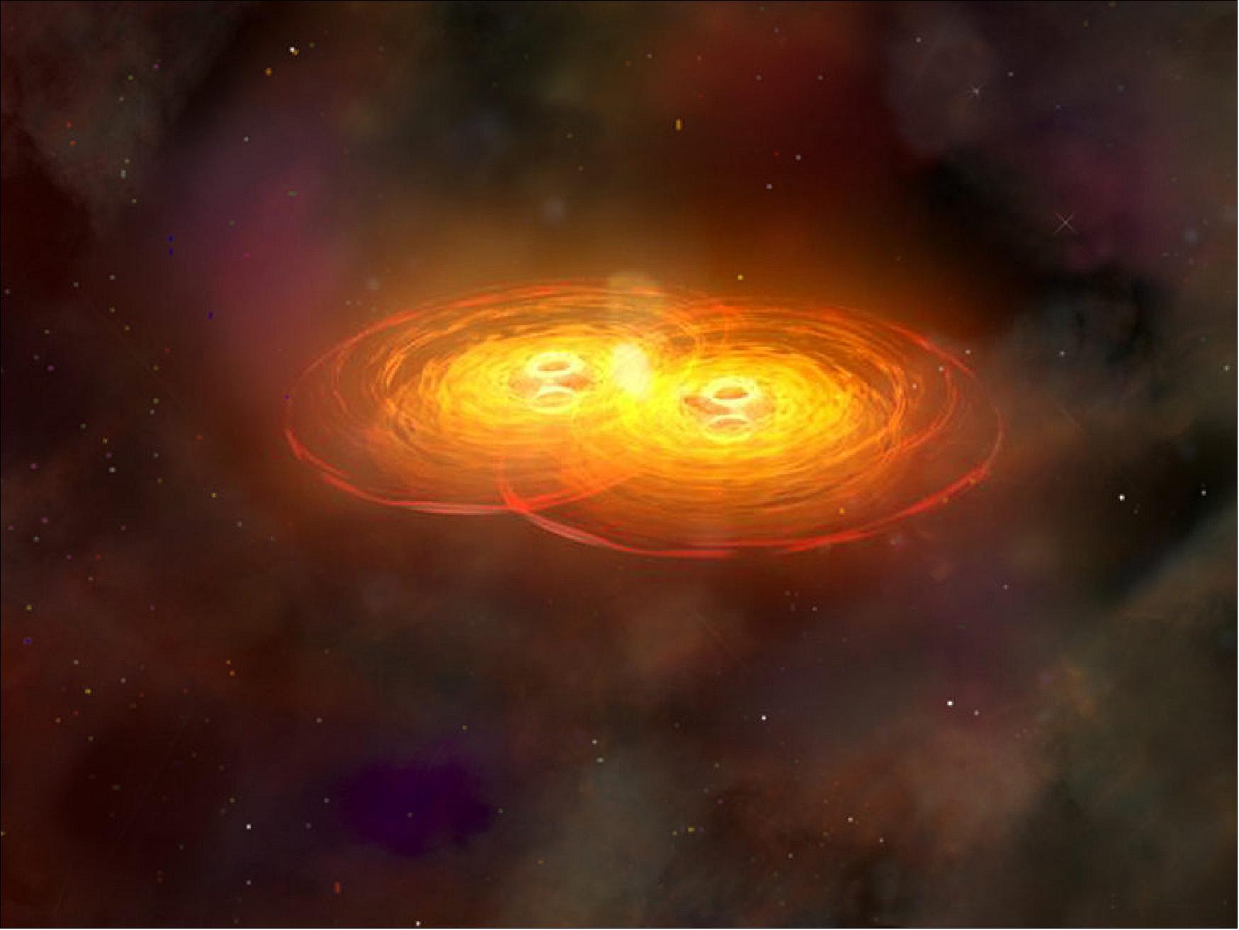Figure 28: These observations allow us to begin to understand the processes by which black holes are produced and explore the environments in which they are formed (image credit: UoP Team)