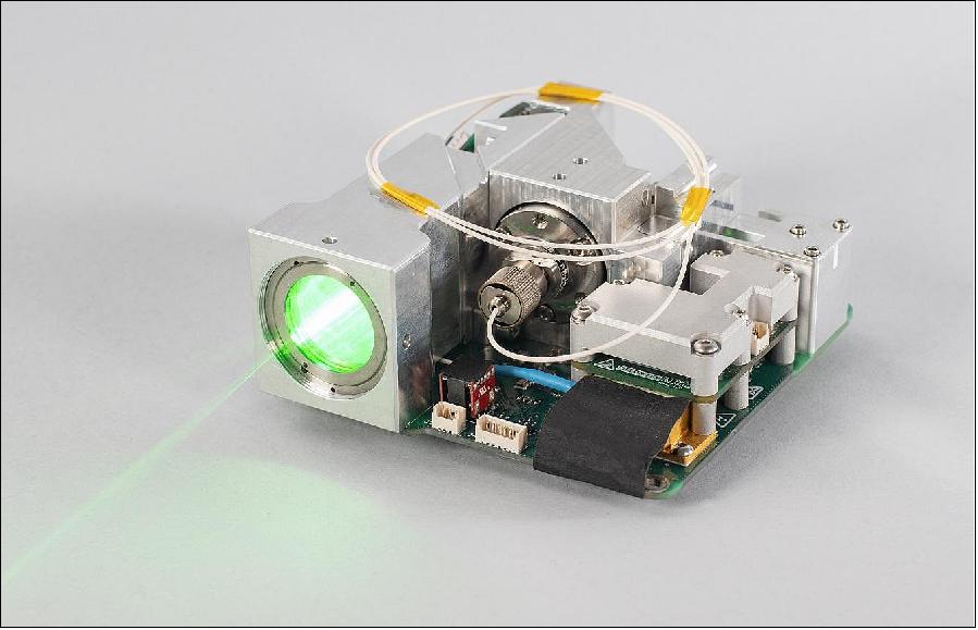 Figure 3: Photo of the laser terminal OSIRIS4CubeSat (image credit: DLR/Tesat)