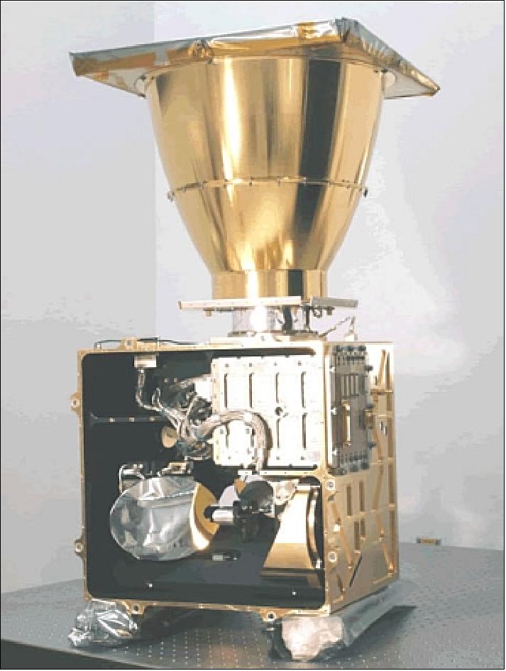 Figure 12: Illustration of the optics side of the ACE-FTS instrument, front cover removed (image credit: ABB Bomem)