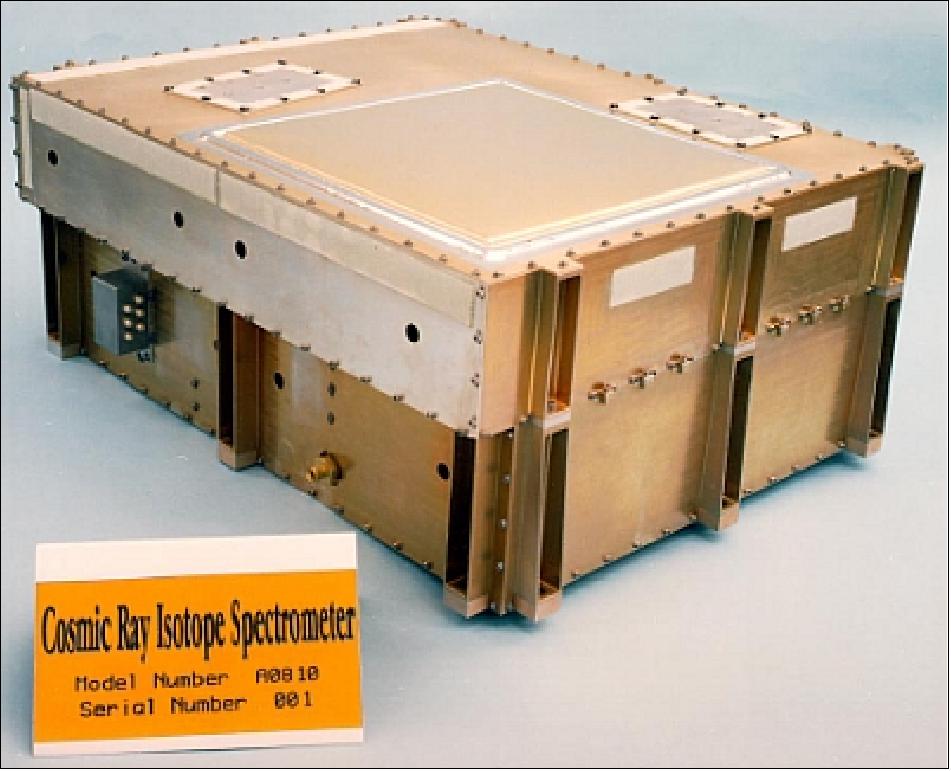 Figure 28: Photo of the CRIS instrument (image credit: CalTech)