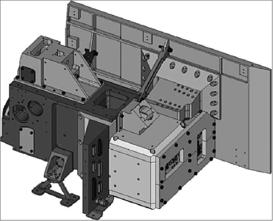 Figure 62: The optical bench of OMI (image credit: KNMI)