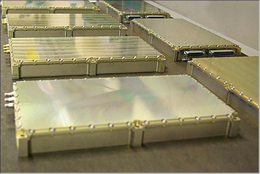 Figure 13: Photo of the SGR-ReSI flight models (image credit: SST-US)