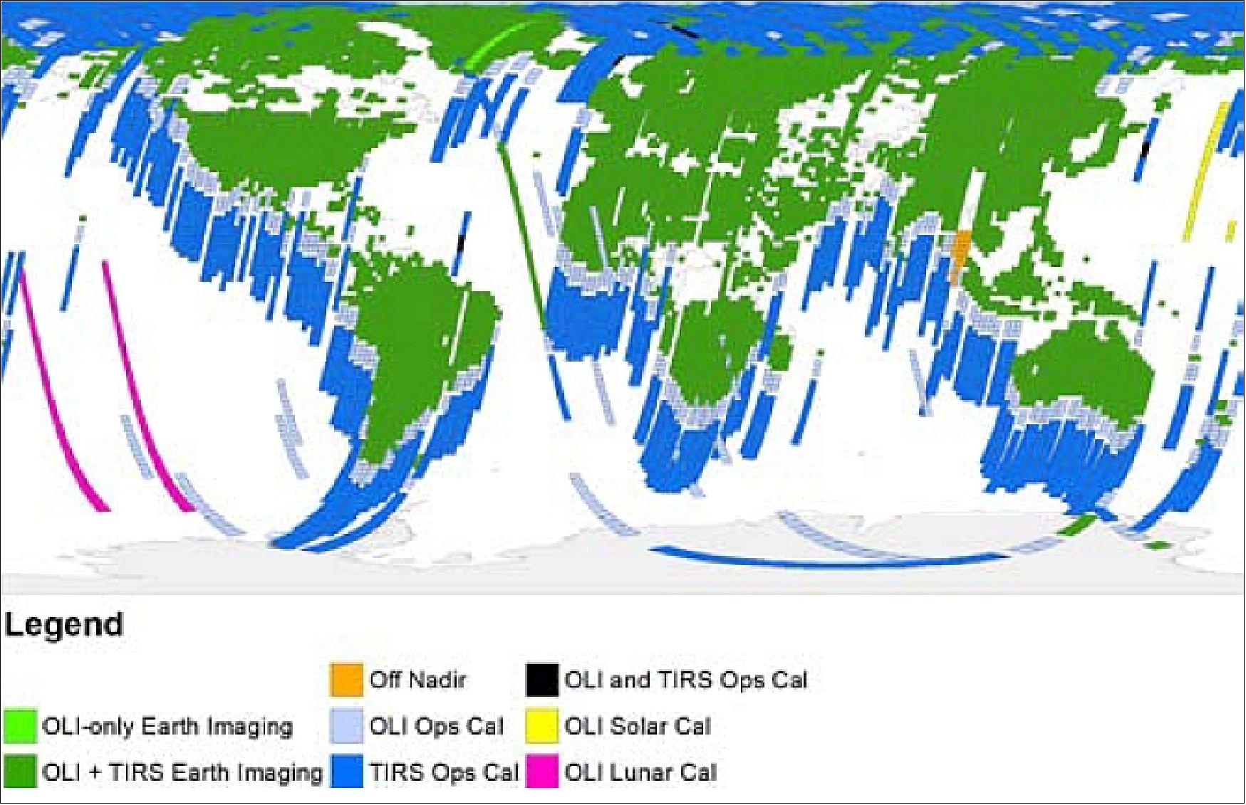Figure 123: Illustration of DRC-16 collections (image credit: USGS, NASA)
