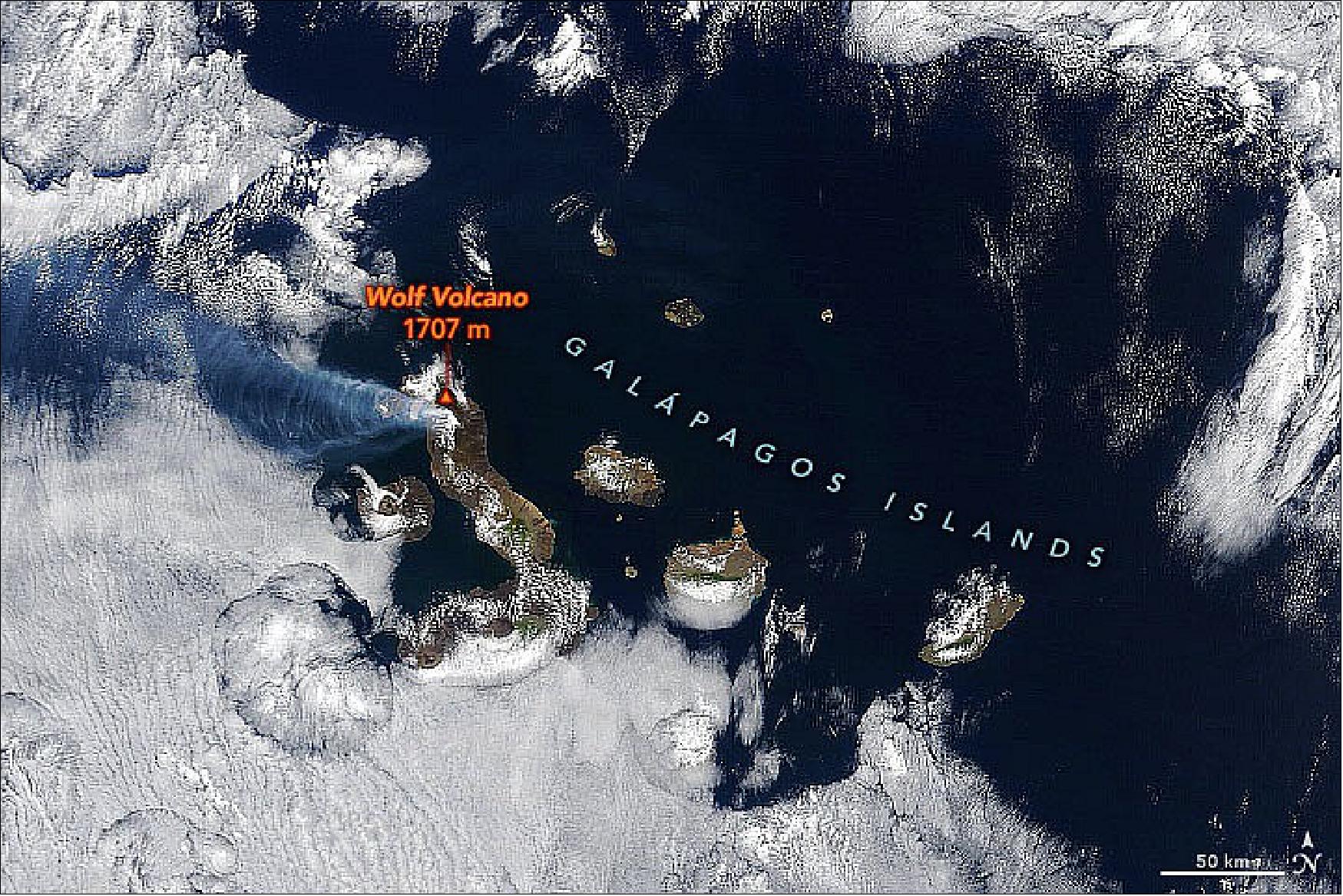 Figure 23: MODIS instrument data from NASA EOSDIS LANCE and GIBS/Worldview (image credit: NASA Earth Observatory)