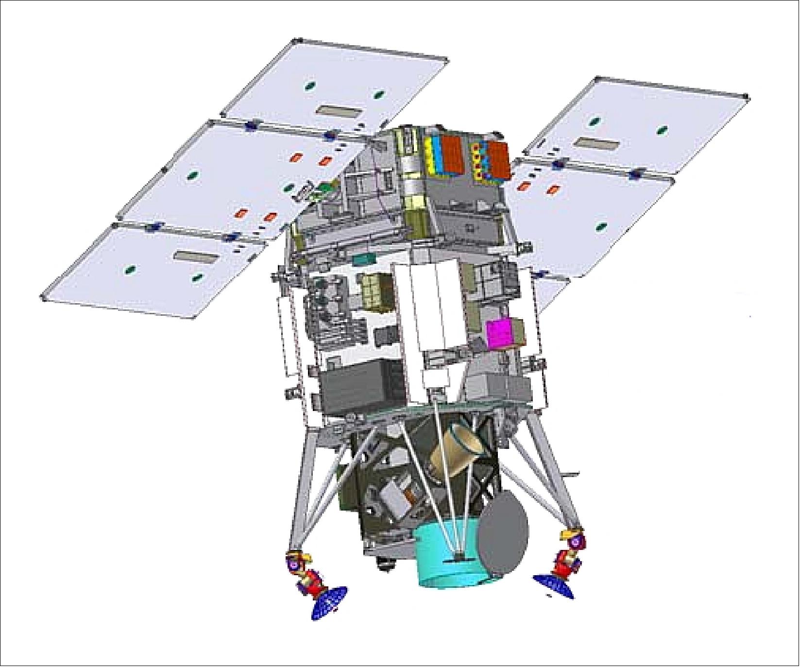 Figure 10: View of the WorldView-1 spacecraft resulting from Figure 9 (image credit: DigitalGlobe, Eurimage)