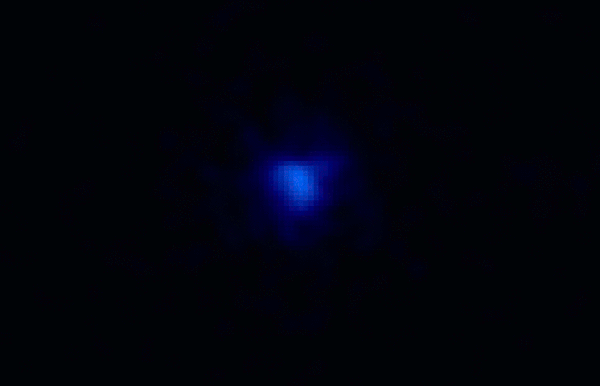 Figure 87: The flickering view of massive star Rho Ophiuchi A as observed by ESA's XMM-Newton space observatory in 2016 (image credit: ESA/XMM-Newton; I. Pillitteri (INAF–Osservatorio Astronomico di Palermo)