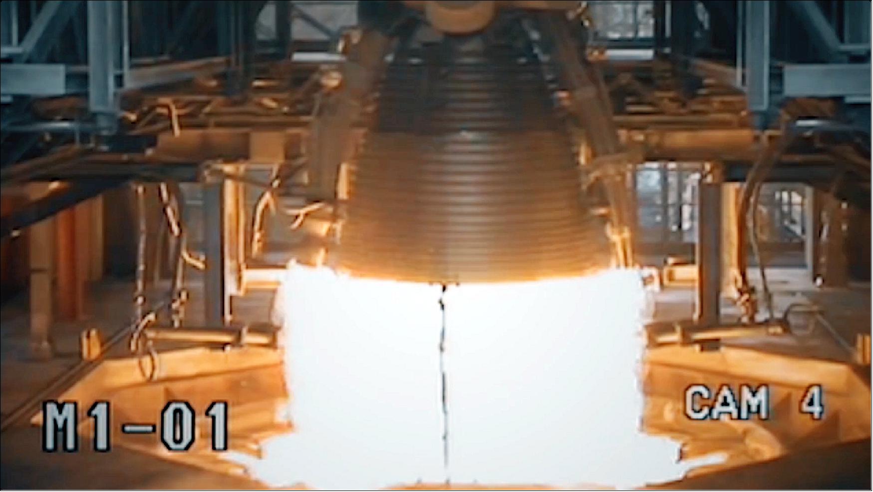 Figure 79: In January 2018, Ariane 6’s Vulcain 2.1 main stage engine completed its first hot fire test at the DLR German Aerospace Center facility in Lampoldshausen, Germany (image credit: ArianeGroup)