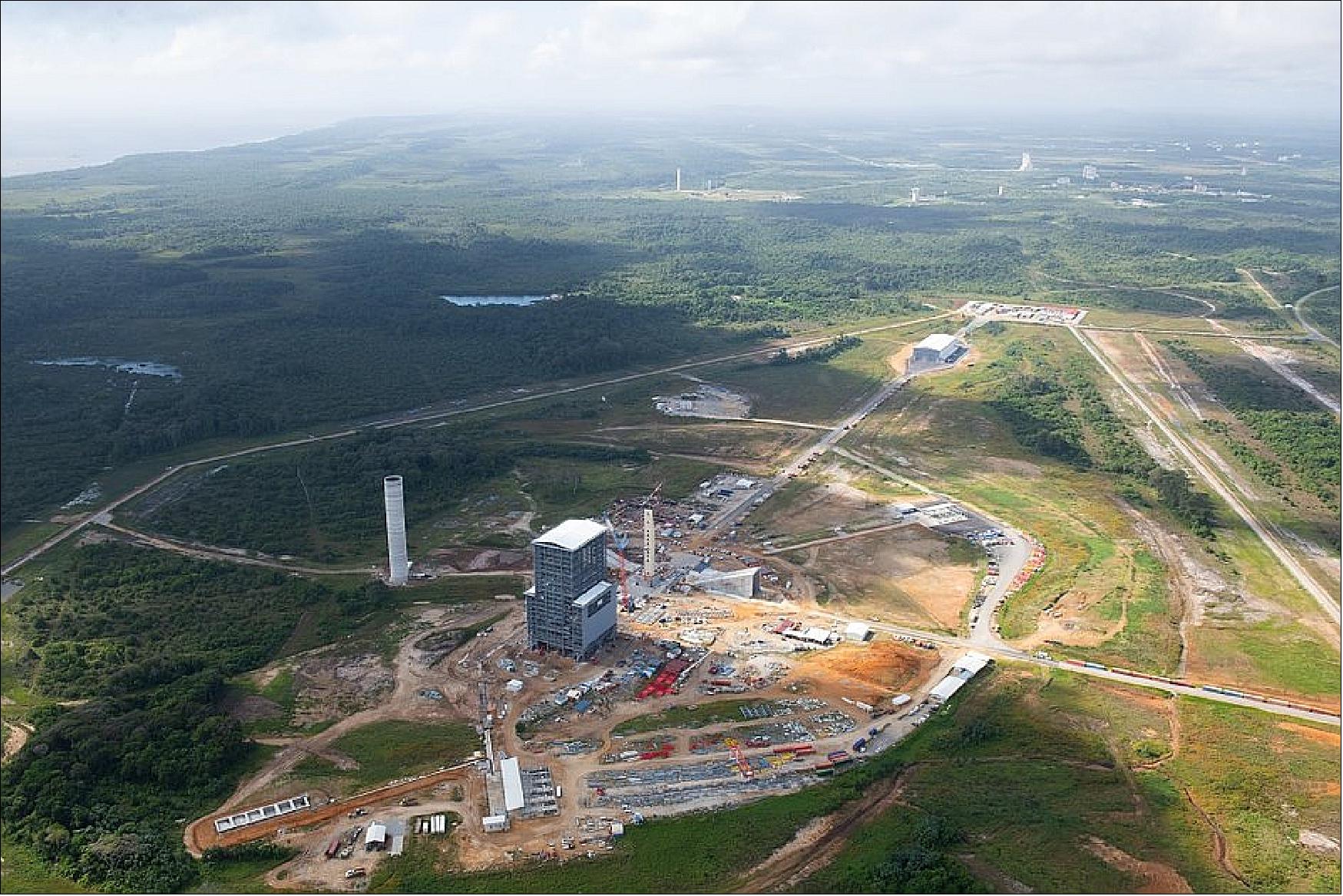 Figure 69: CSG - ELA-4 construction site for Ariane 6 (image credit: ESA, S. Corvaja)