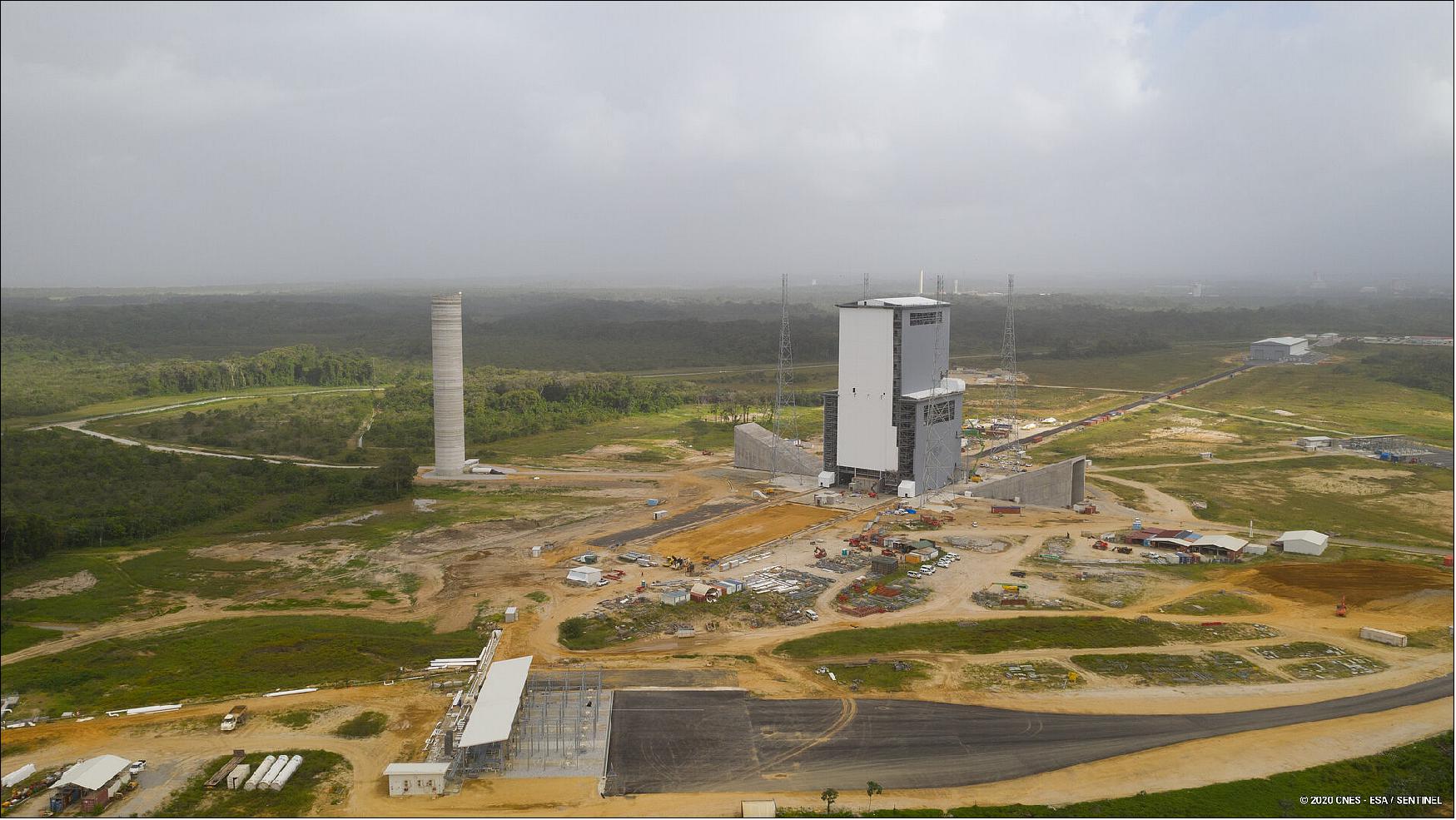 Figure 57: Ariane 6 launch zone at Europe's Spaceport in Kourou (image credit: CNES/ESA/Sentinel)