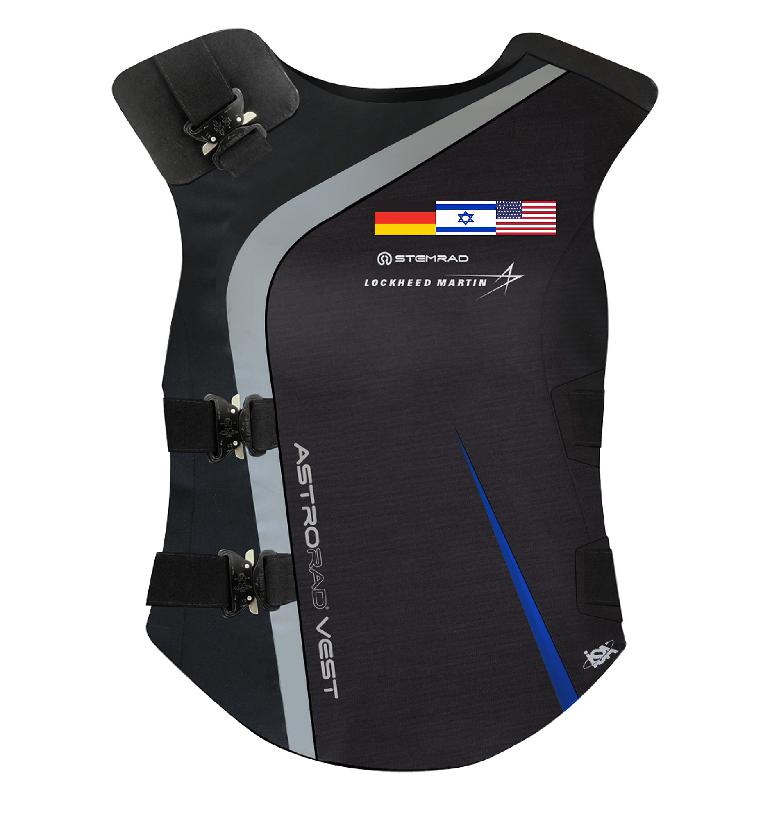 Figure 87: Image of the AstroRad radiation vest to be worn by Zohar for the MARE study (credit: StemRad)