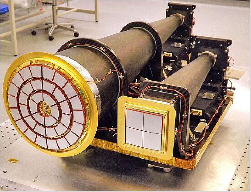 Figure 78: Photo of the MIXS FM (Flight Model) instrument (image credit: University of Leicester) 76)