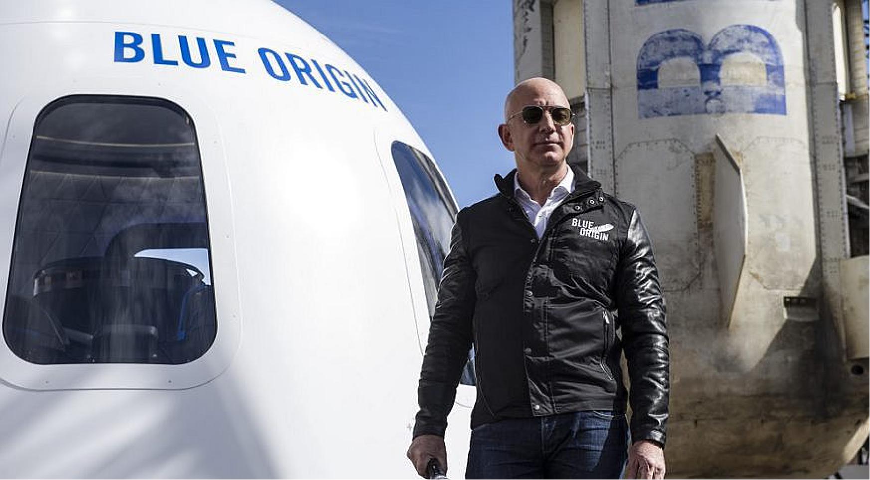 Figure 22: Jeff Bezos announced June 7 he will fly on Blue Origin’s first crewed New Shepard flight in July, accompanied by his brother (image credit: Tom Kimmell for SpaceNews)