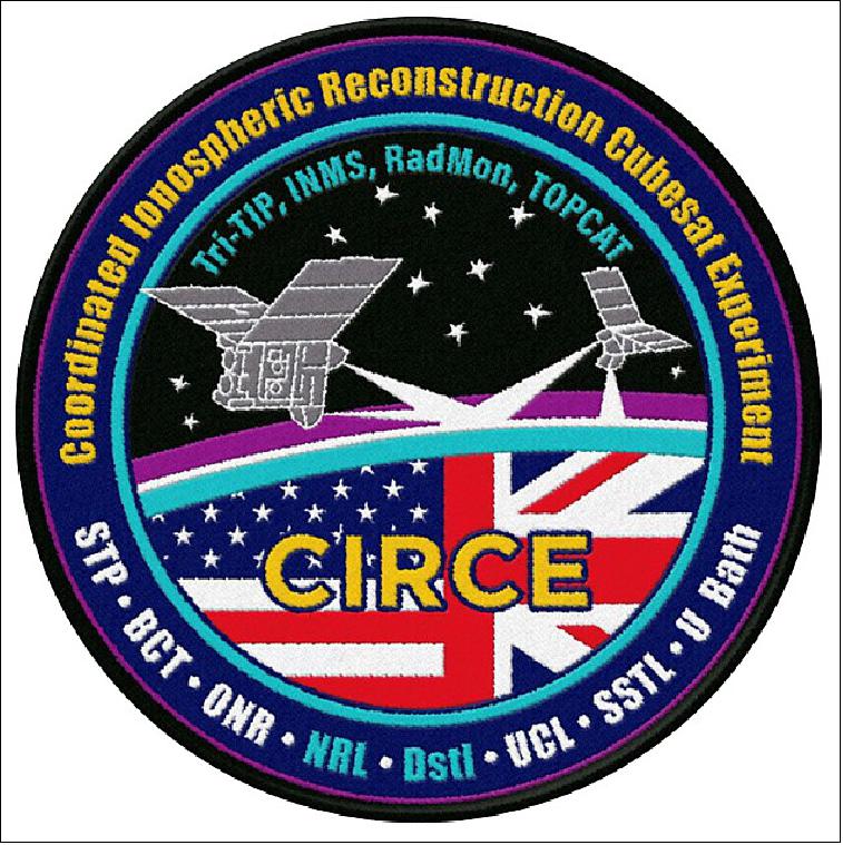 Figure 2: CIRCE mission patch (UK Space Agency)
