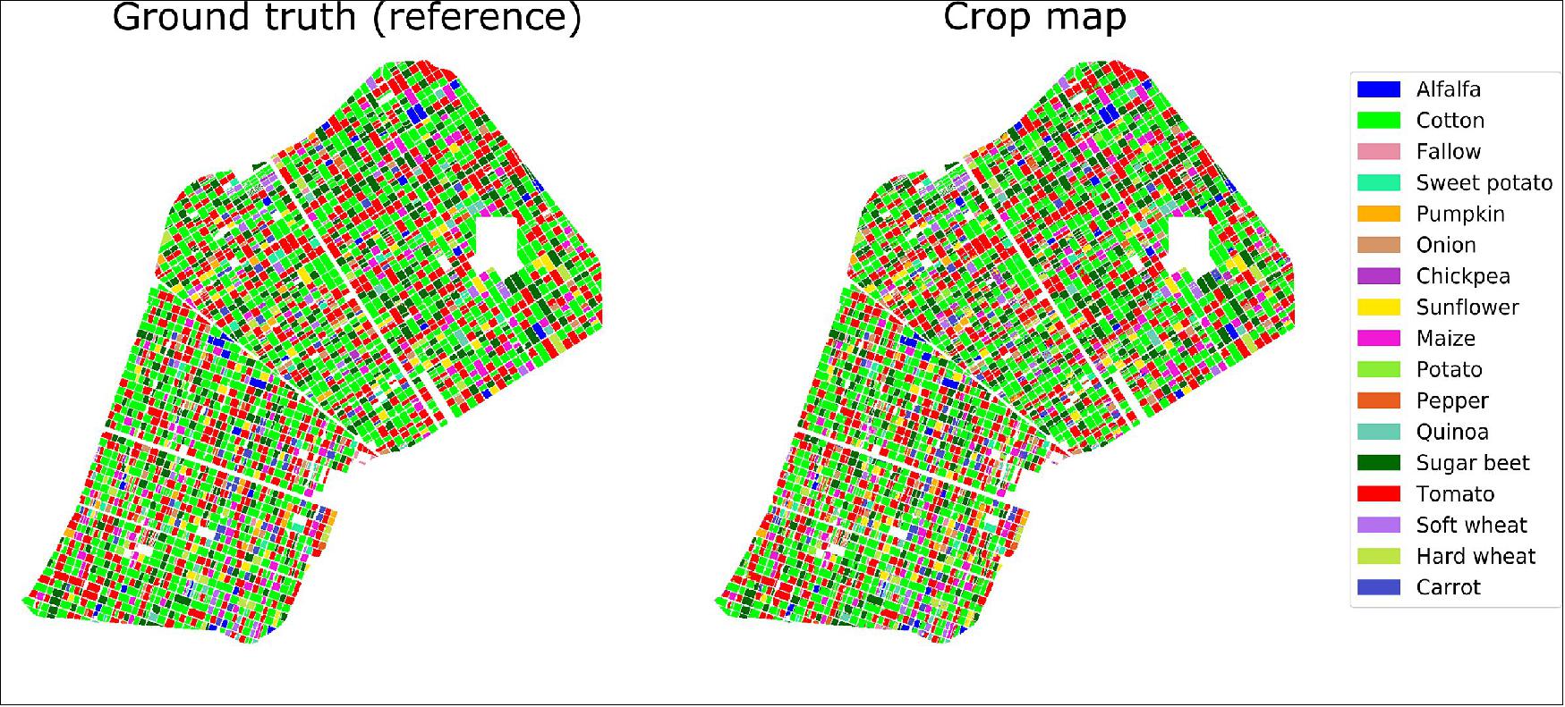 Crop-type map