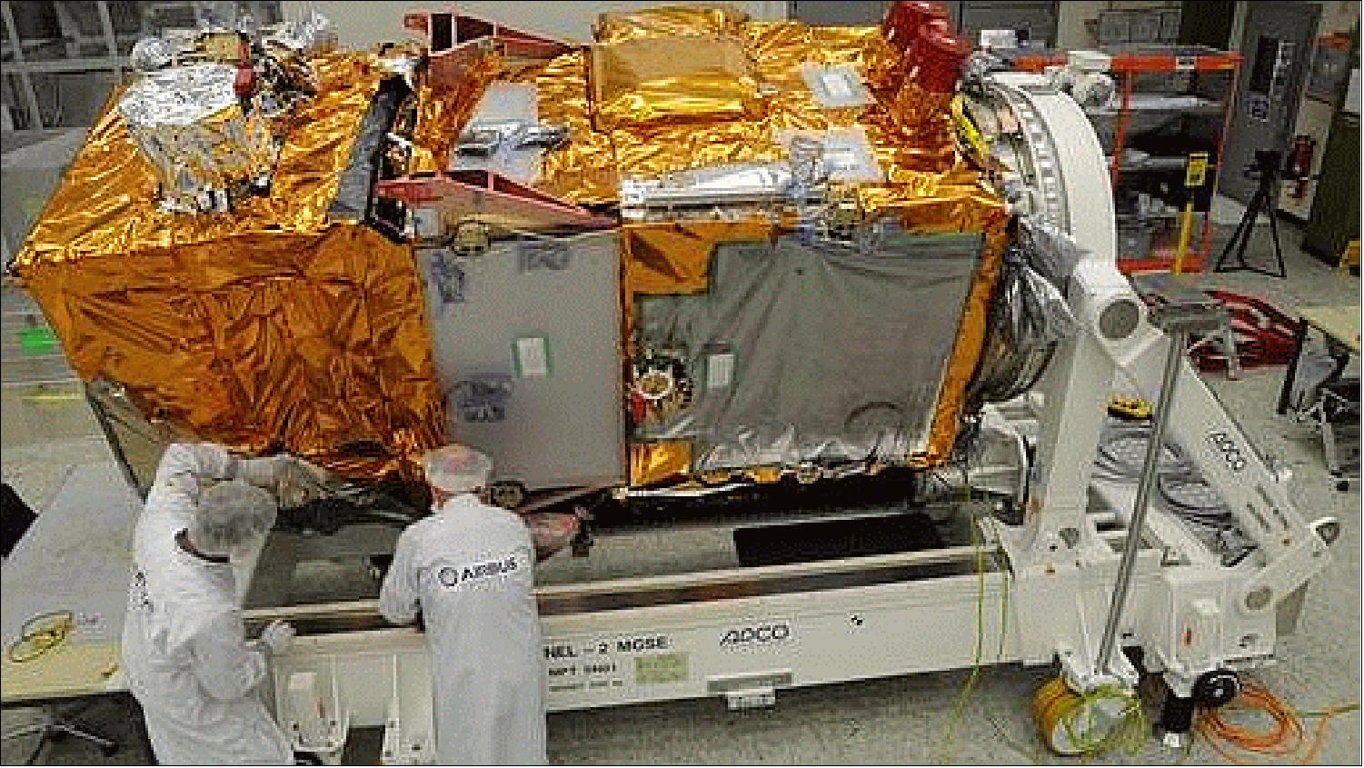 Photo of the Sentinel-2A spacecraft