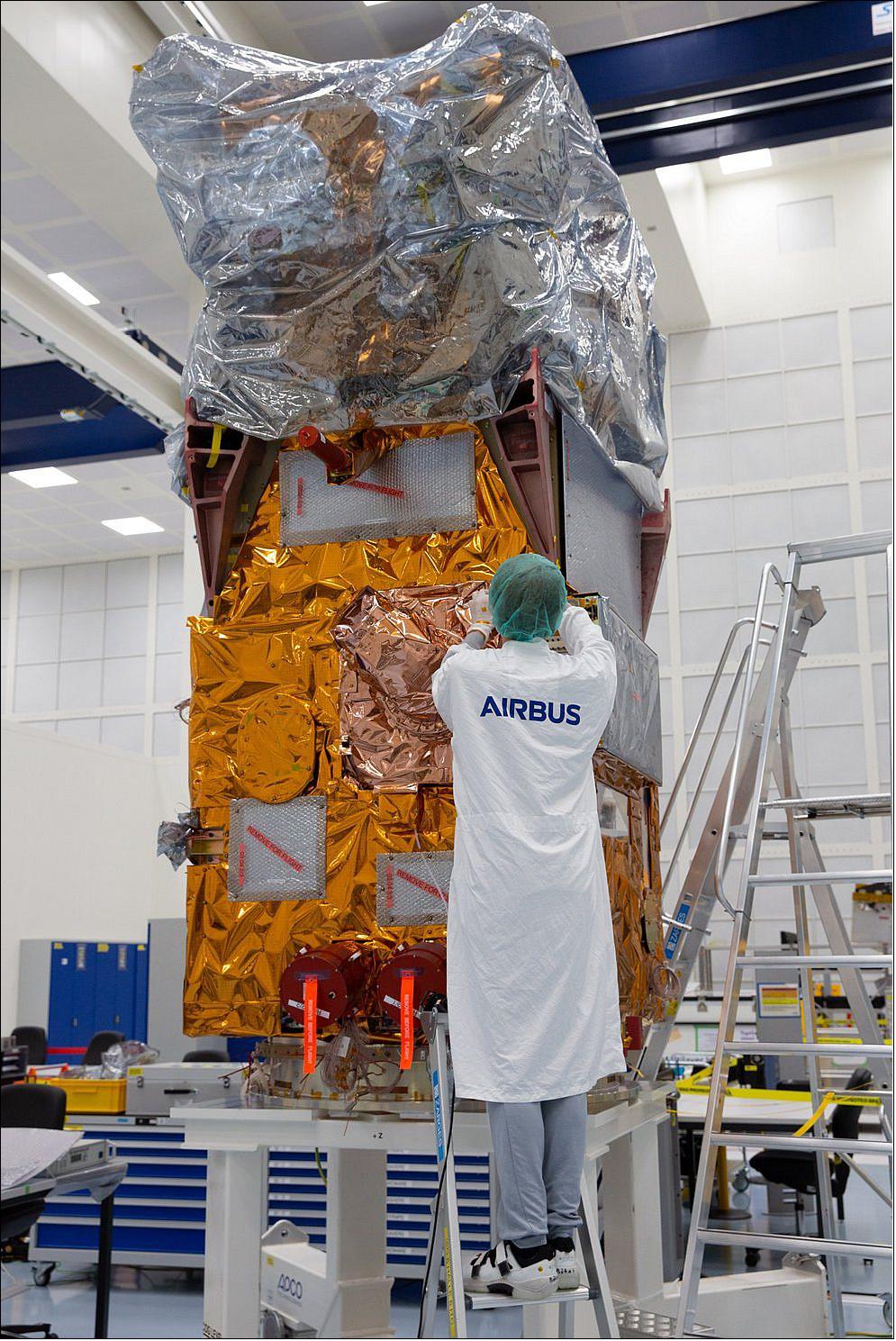 Photo of the Copernicus Sentinel-2C satellite