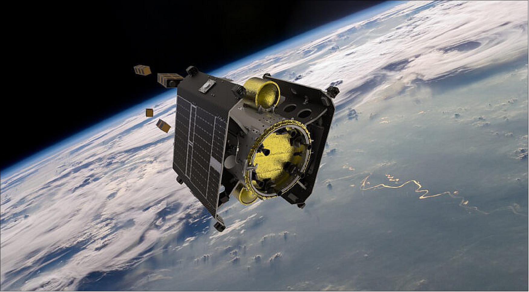 Figure 3: D-Orbit offers in-space transportation services with its ION Satellite Carrier (image credit: D-Orbit)