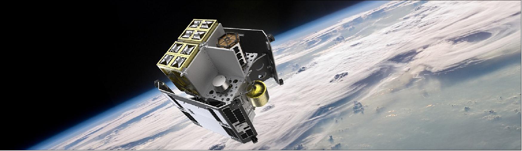 Figure 2: Artist's rendition of the ION Satellite Carrier in orbit (image credit: D-Orbit)