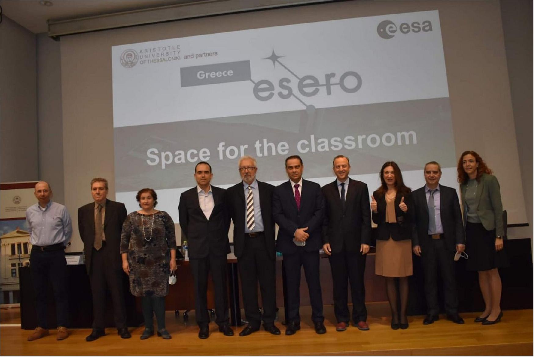 Figure 62: ESERO Greece launch event (image credit: ESA)