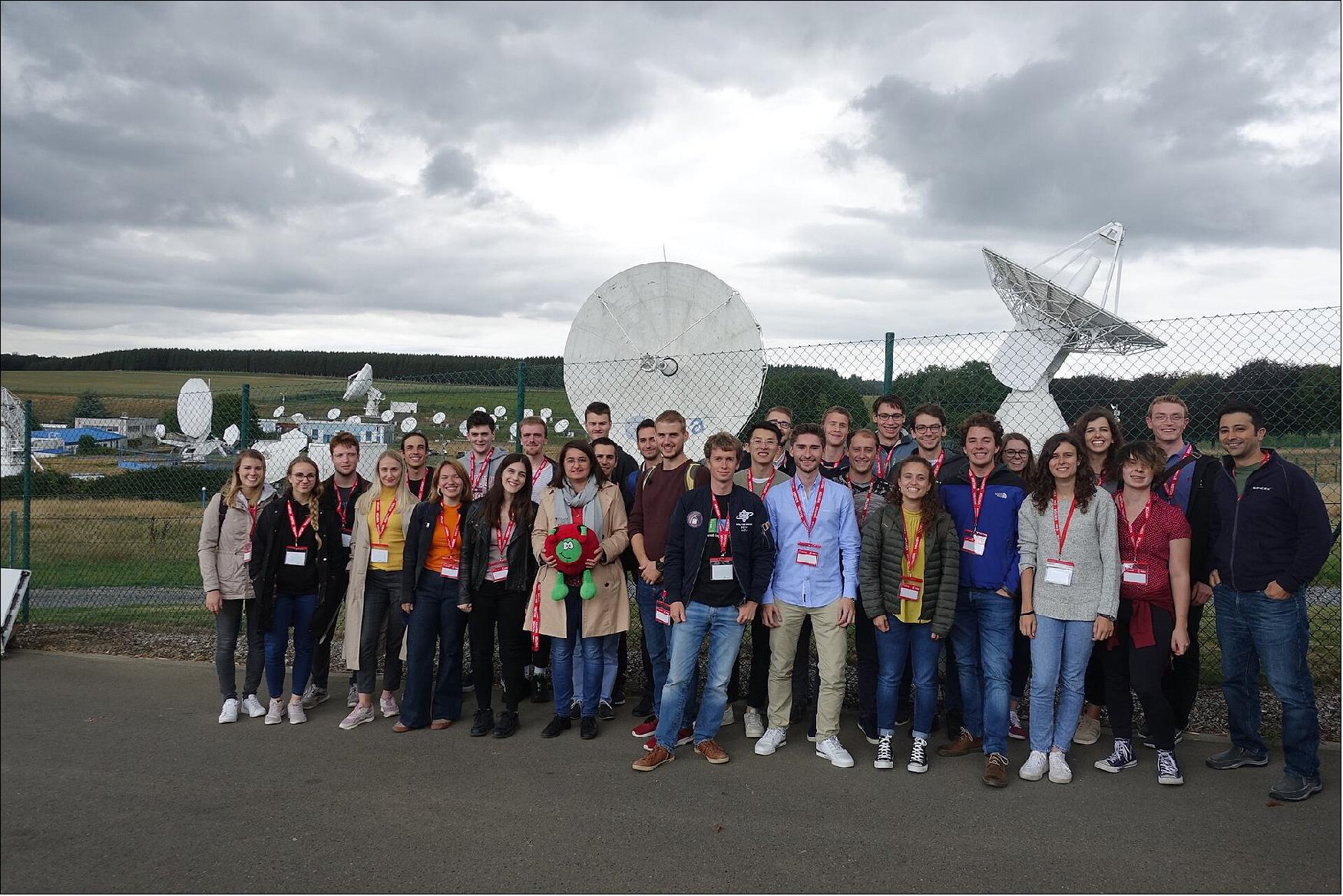 Figure 2: Participants of the 2019 edition of the Ladybird Guide to Spacecraft Operations Training Course at ESEC-Redu (image credit: ESA)