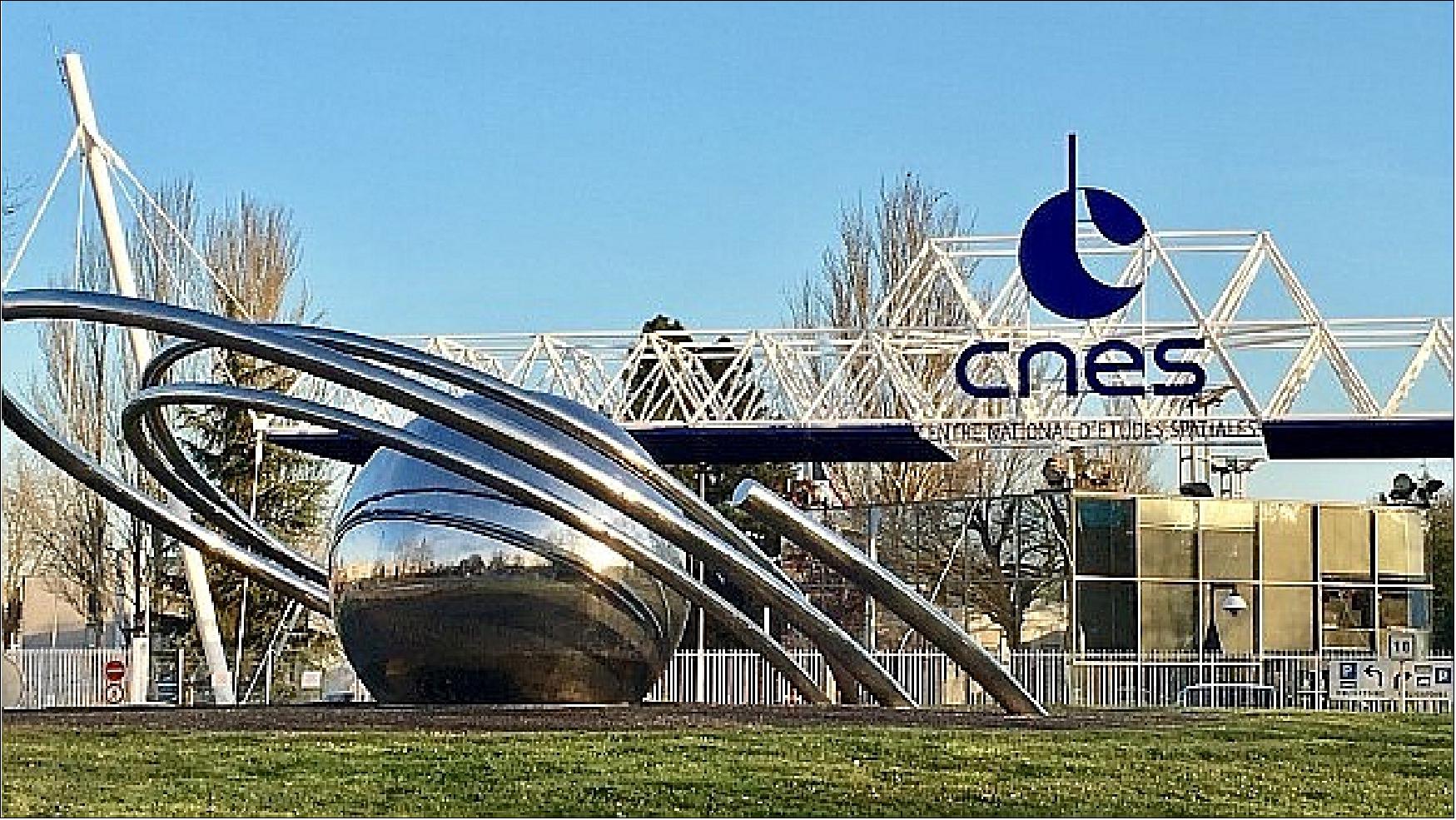 Figure 45: Founded in 1961, the Centre National d’Etudes Spatiales (CNES) is the government agency responsible for shaping and implementing France’s space policy in Europe (image credit: CNES, E. Martin)
