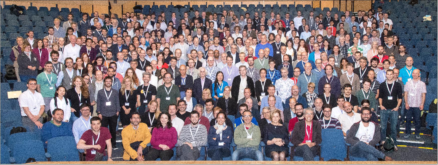 Figure 3: Members of the Euclid consortium at the Euclid Meeting in London, June 05-08, 2017, (Photo credit: LOC of the London Euclid Consortium Annual Meeting)