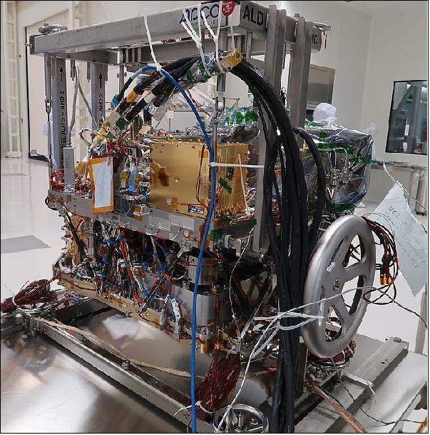 Figure 68: Photo of the ExoMars Analytical Laboratory Drawer (image credit: Thales Alenia Space)