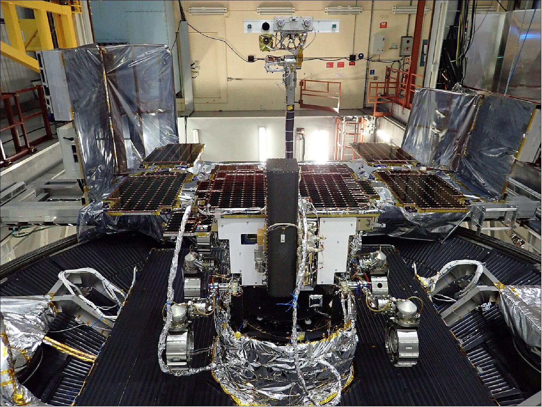 Figure 50: ExoMars Rover completes environmental tests (image credit: Airbus)