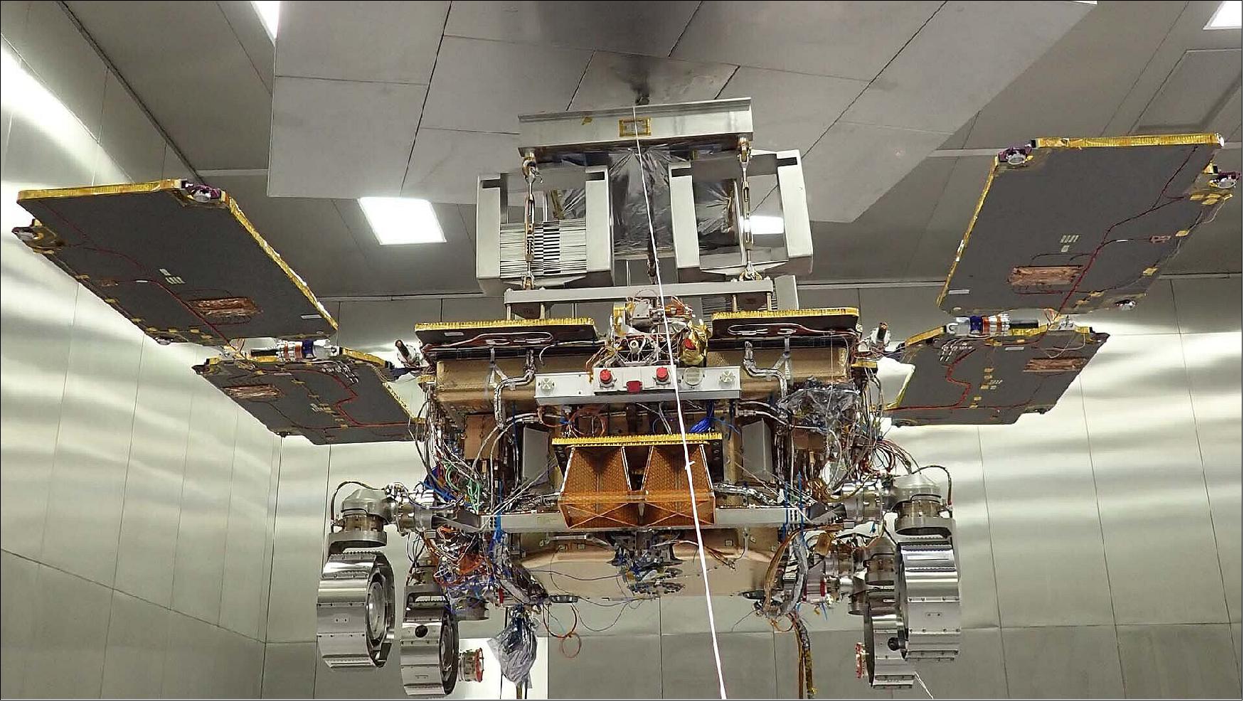 Figure 42: The ExoMars rover is part of the ExoMars program, a joint endeavor between ESA and the Russian State Space Corporation, Roscosmos (image credit: Airbus)