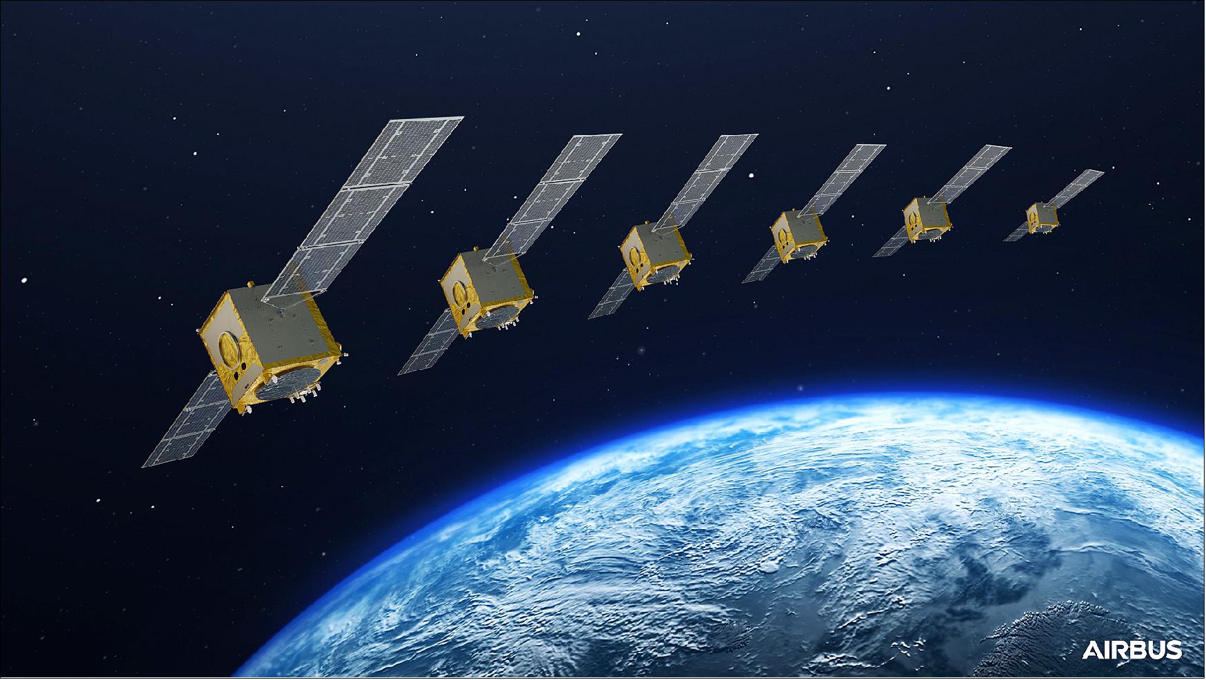 Figure 11: Galileo Second Generation will be made up of two independent families of satellites meeting the same performance requirements, produced by Thales Alenia Space in Italy and Airbus Defence and Space in Germany (image credit: Airbus Defence and Space)