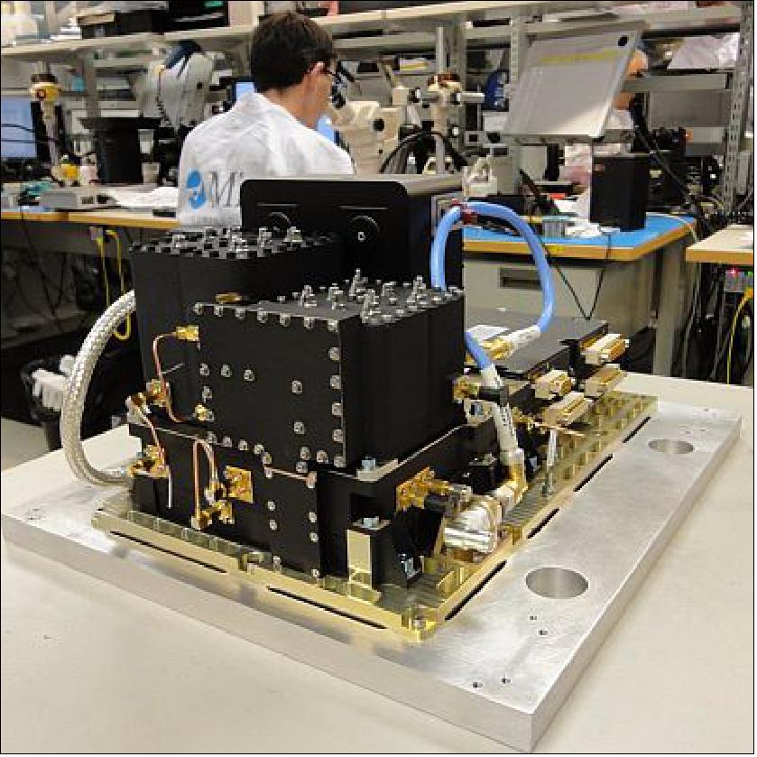 Figure 93: Photo of the Galileo search and rescue transponder for the IOV satellites (image credit: Mier Comunicaciones, ESA)