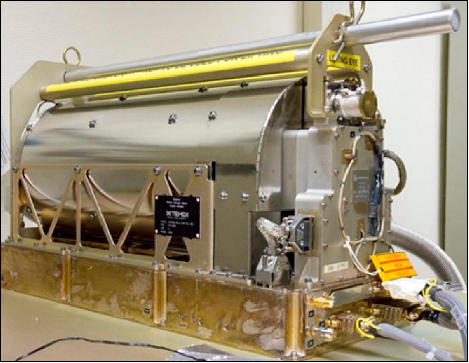 Figure 80: Photo of the Galileo PHM (Passive Hydrogen Maser) clock (image credit: ESA)