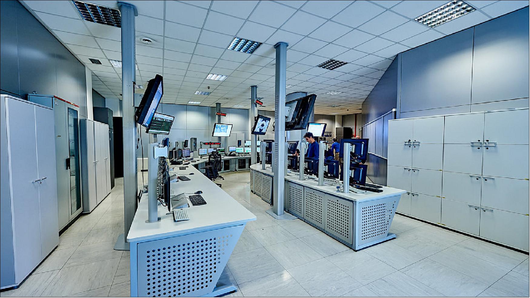 Figure 108: Galileo's Control Center in Fucino is used to oversee the satellites' navigation payloads and services (image credit: GSA)