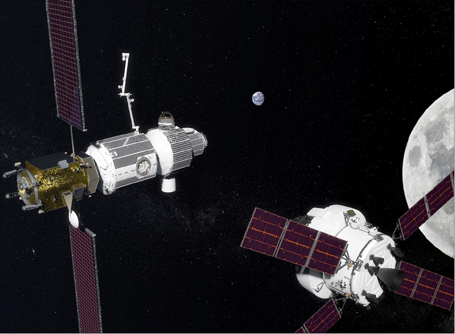 Figure 1: NASA's Lunar Outpost will Extend Human Presence in Deep Space (image credit: NASA)