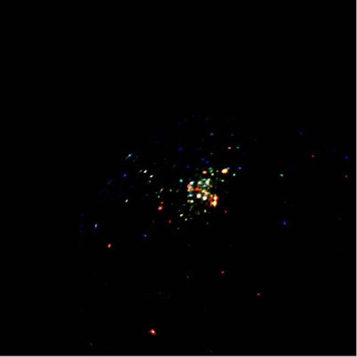 Figure 74: XMM-Newton: hot stars in X-rays (image credit: ESA/XMM-Newton/EPIC/XMM-Newton-SOC/Boulanger, Ref. 104)