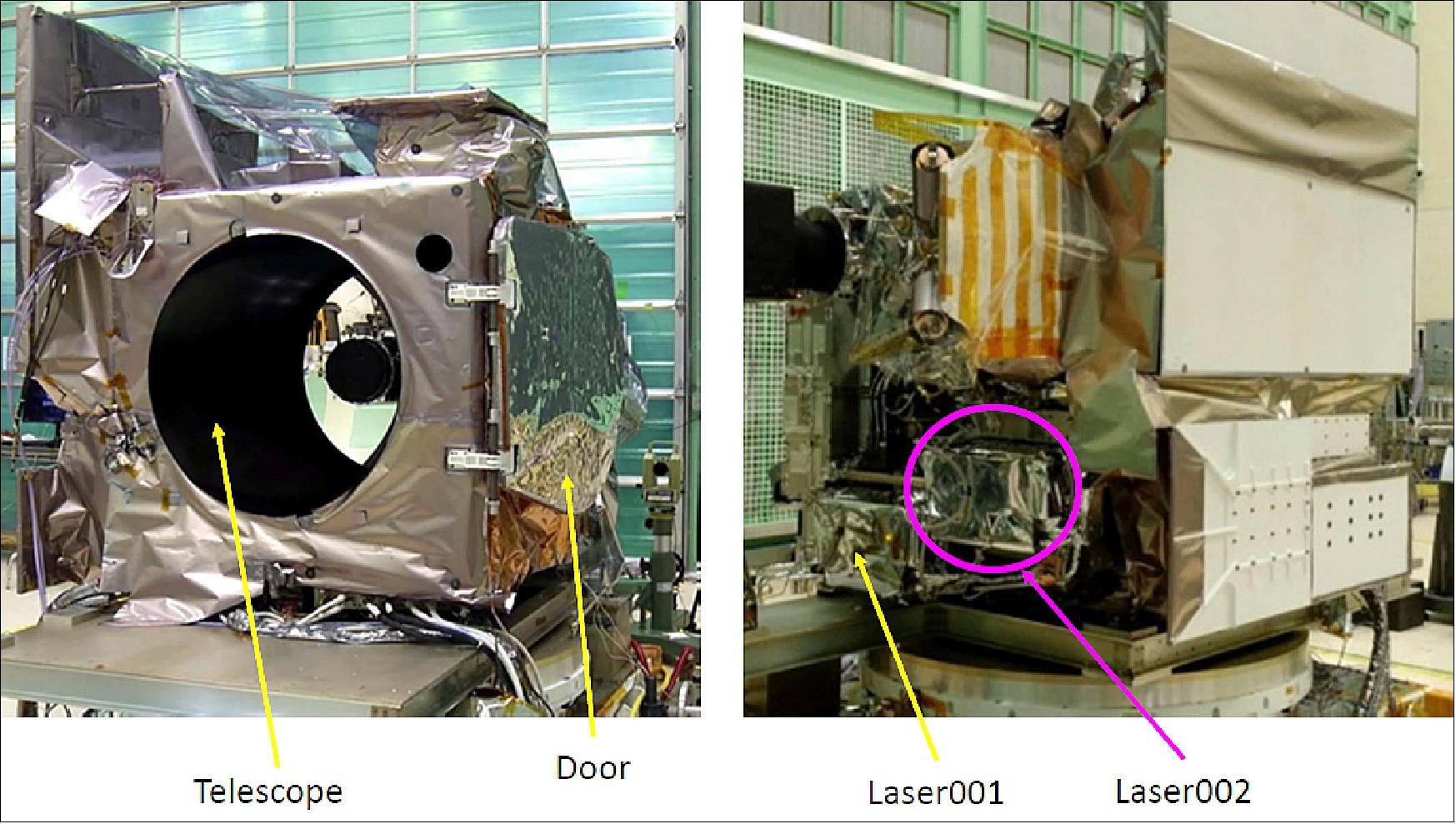 Figure 5: The integrated ATLAS instrument (image credit: NASA, Ref. 20)