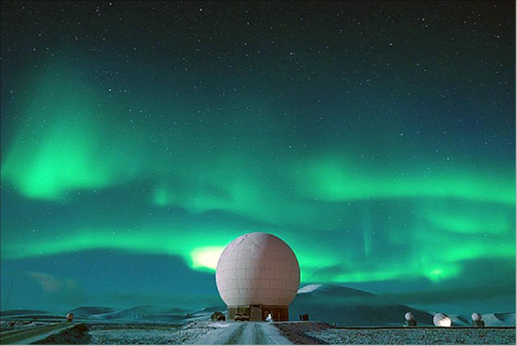 Figure 12: Svalbard, Norway, is the location of the northernmost Joint Polar Satellite System CGS (Common Ground System) station (image credit: Raytheon)