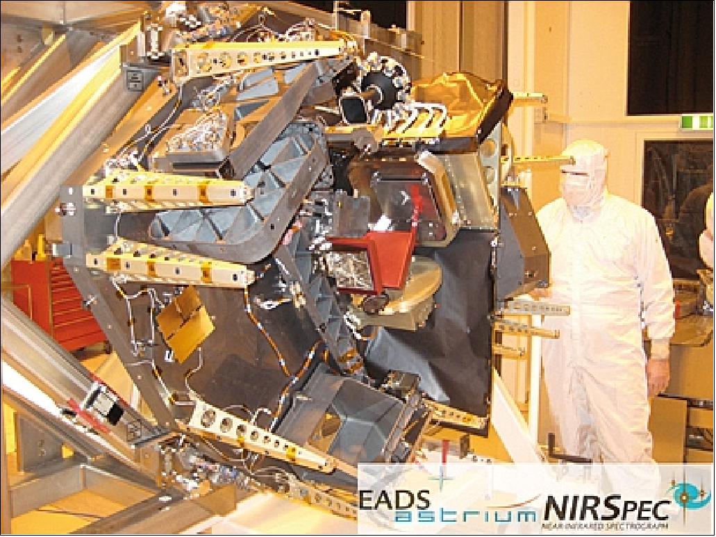 Figure 70: Photo of the NIRSpec engineering test unit in Oct. 2009 (image credit: ESA)